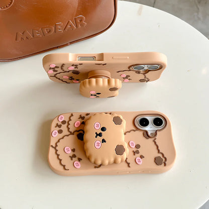 Coque Ours Mignonne™ – iPhone 11 à 16 Pro Max