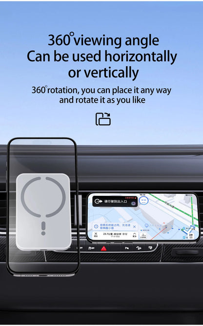 Chargeur Voiture MagSafe 15W – iPhone 12 à 16 Pro Max