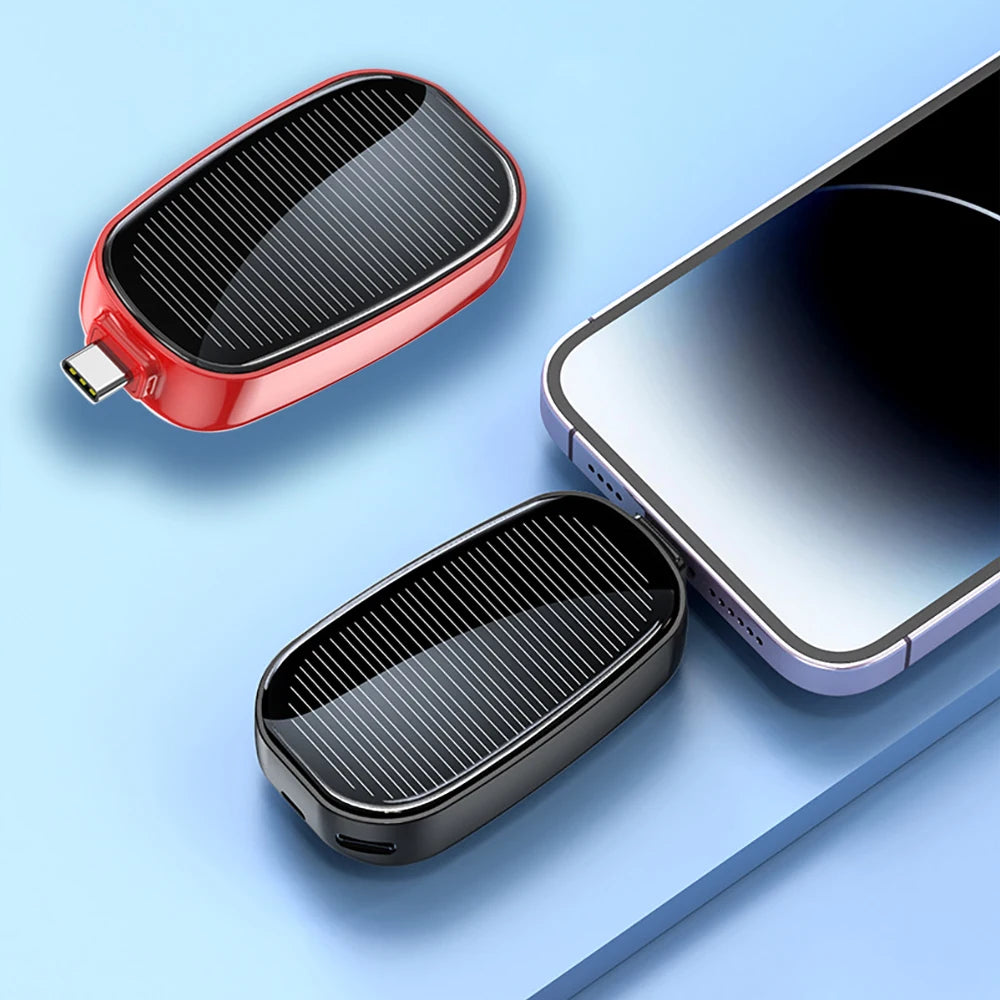 Mini Batterie Solaire 1200mAh USB-C