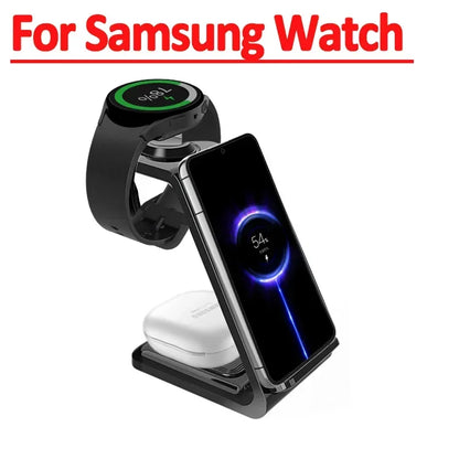 Chargeur Sans Fil 3-en-1 iPhone, Watch, AirPods