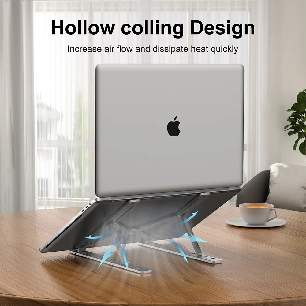 Support PC Portable Réglable – Léger & Ergonomique
