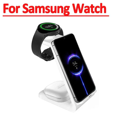 Chargeur Sans Fil 3-en-1 iPhone, Watch, AirPods