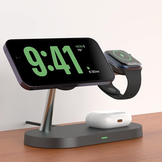 Station de Charge 3-en-1 MagSafe – iPhone, Apple Watch & AirPods