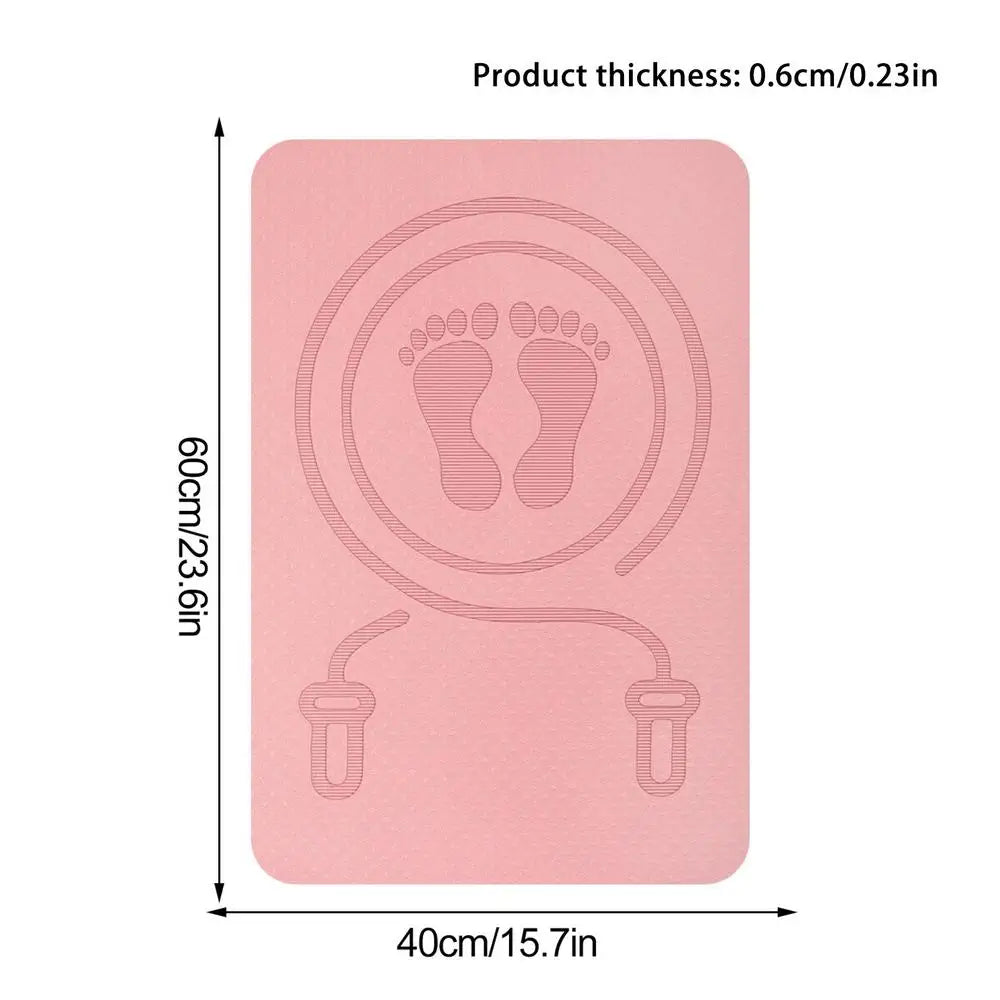 Tapis Antidérapant Fitness & Saut – Épais, Silencieux & Imperméable