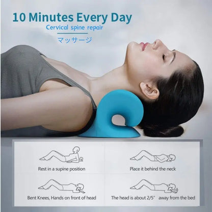 Oreiller Cervical Relax – Soulage Cou & Épaules
