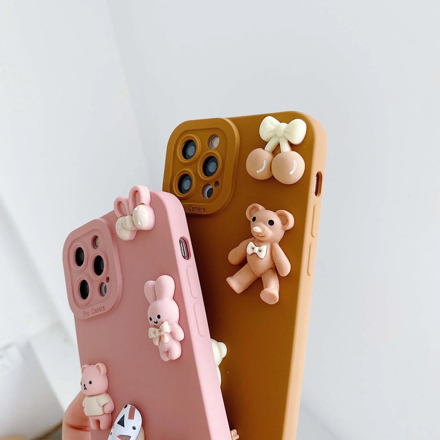 Coque Oursons Mignonne – iPhone 13 à 15 Pro Max