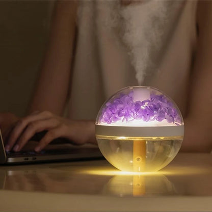 Diffuseur Floral Ultrasonique – Ambiance Zen & Humidification Élégante