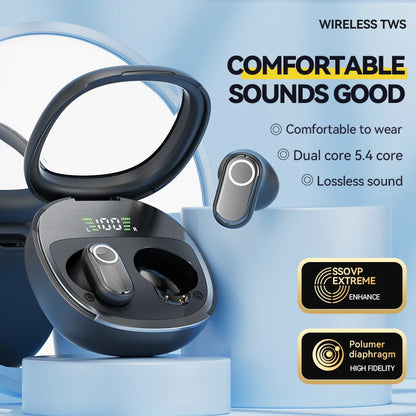 Écouteurs TWS Bluetooth 5.3 – HD & Tactiles