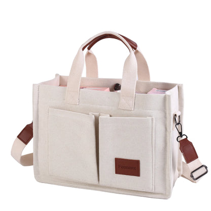 Sac tote canvas femme – moyen & polyvalent
