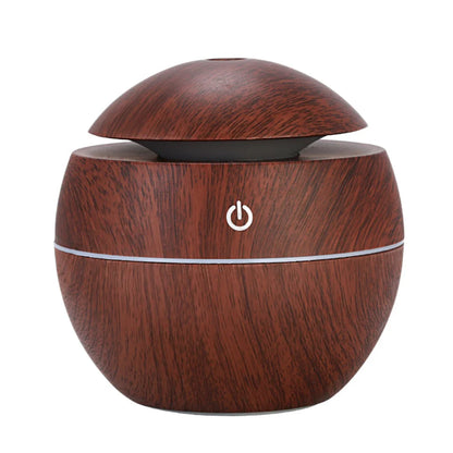 Diffuseur Brume & LED Bois – 200ml USB Silencieux