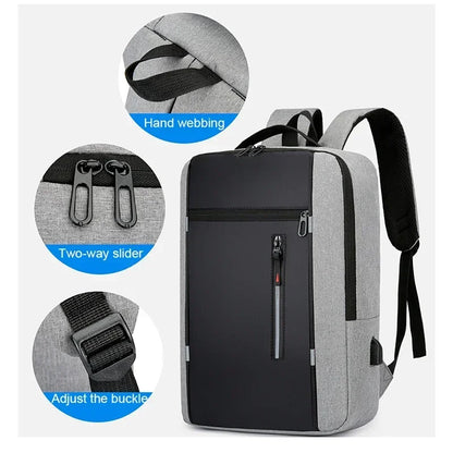 Sac à dos imperméable homme 15.6" grande capacité