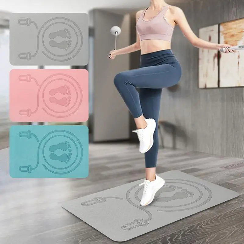 Tapis Antidérapant Fitness & Saut – Épais, Silencieux & Imperméable