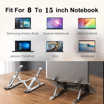 Support PC Portable Réglable – Léger & Ergonomique