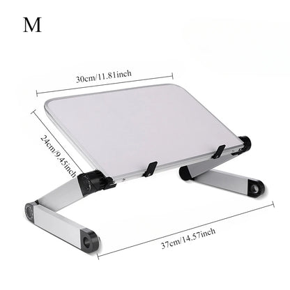 Support PC Portable Réglable – Aluminium Pliable