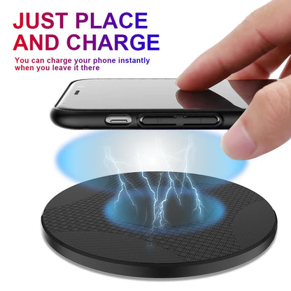Chargeur Sans Fil 10W – Compact & Efficace