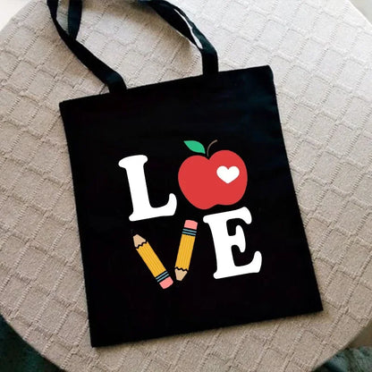Sac Tote Canvas Femme – Teacher Love