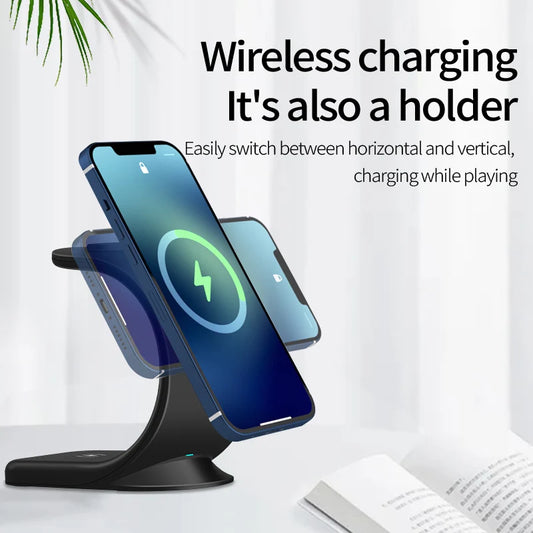 Support MagSafe 3-en-1 – Chargeur iPhone, Watch & AirPods