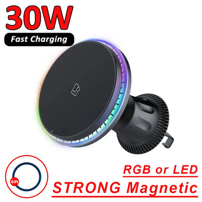 Chargeur Auto MagSafe – Rapide & Sécurisé iPhone 12–15