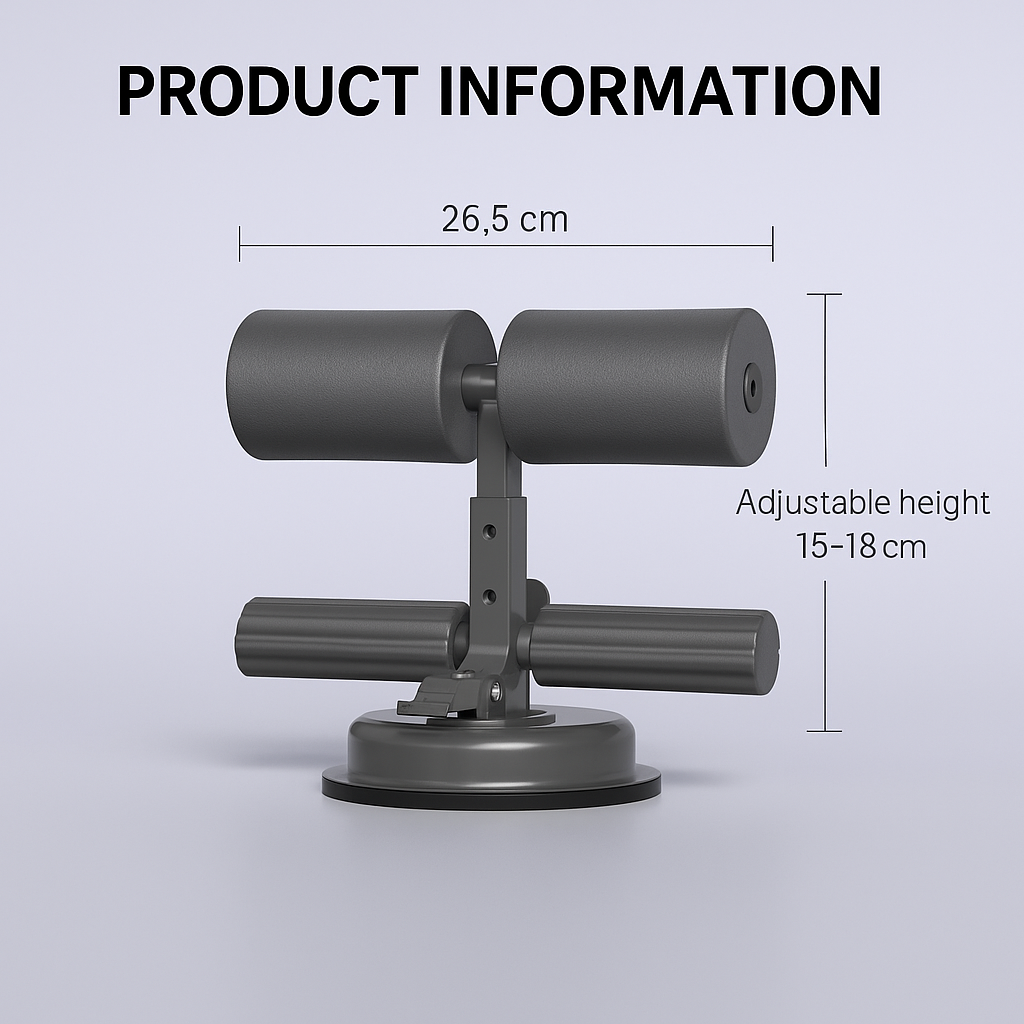 Assistant Abdominaux Portable – Sit-up, Yoga et Corde de Tension