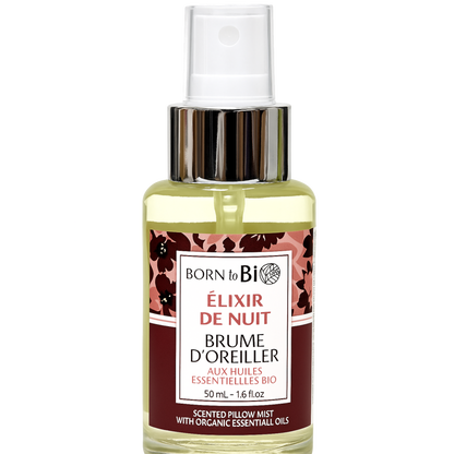 Brume d’Oreiller Bio – Elixir de Nuit aux Huiles Essentielles