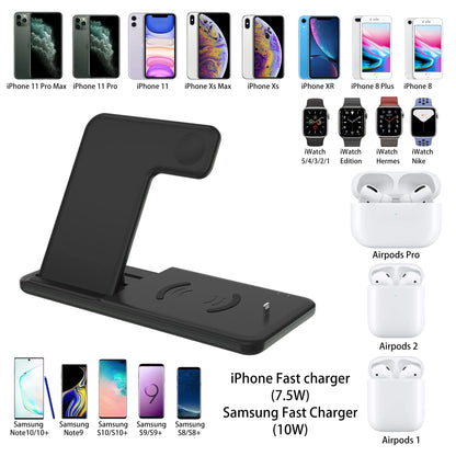 Station de Charge 4-en-1 Apple – iPhone & Accessoires