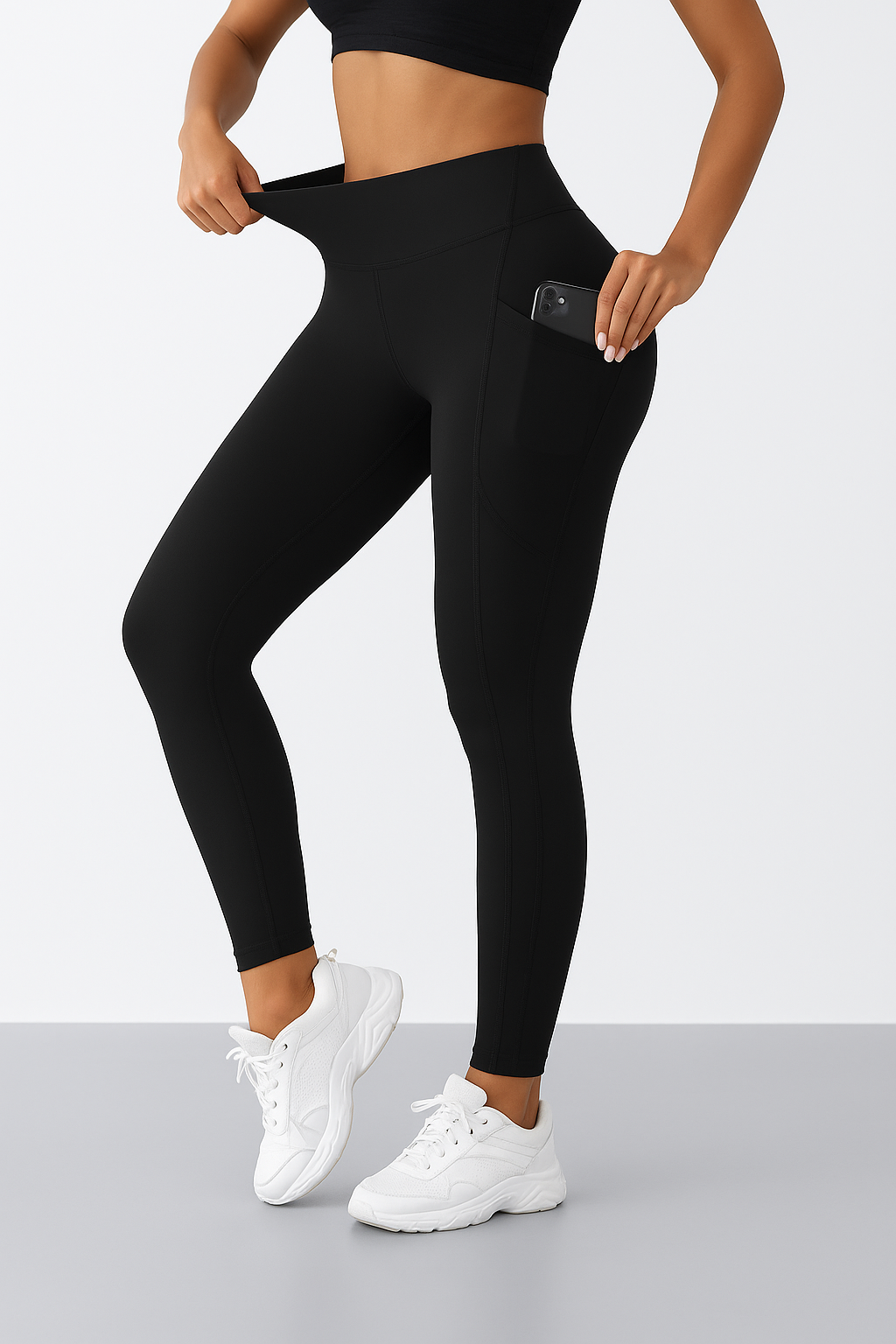 Legging Sculptant avec Poches – Confort & Style Sport
