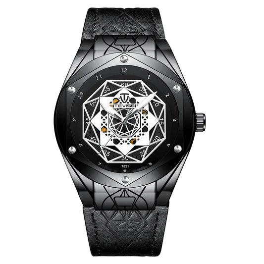 Montre Automatique Homme Tevise Spider – Étanche & Élégante